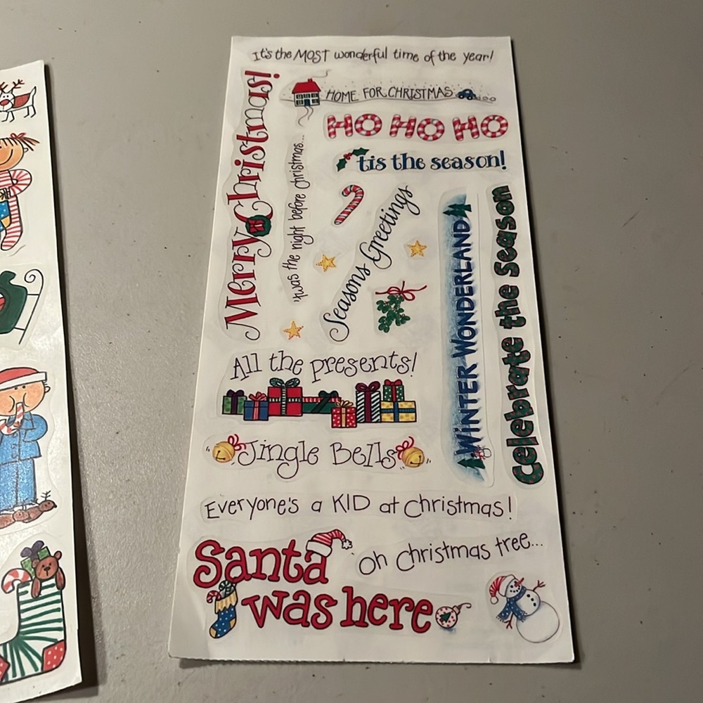 Christmas Holiday Sticker Set - Picture 6 of 7